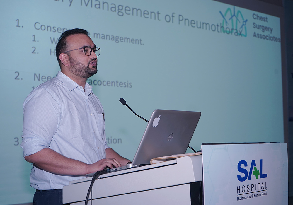 Faculty and Organising Secretary @ SAL Hospital. Event - Current Trends In Thoracic Surgery